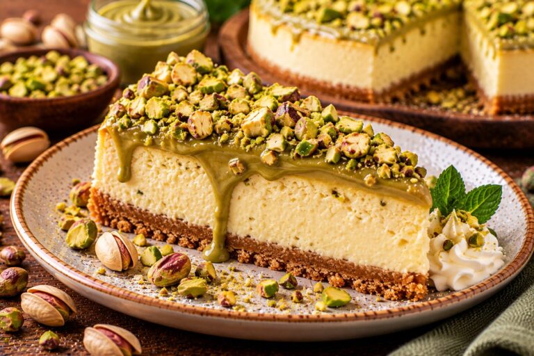 Cheesecake al Pistacchio