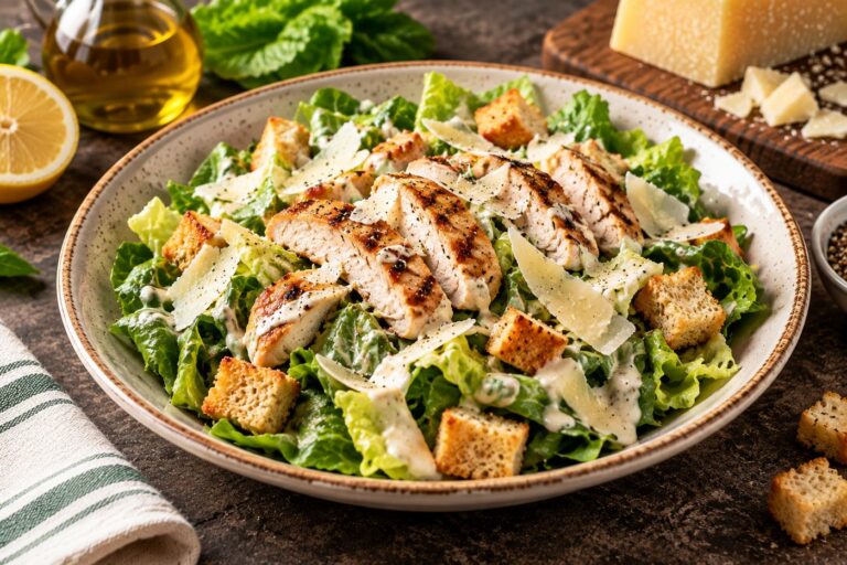 Ensalada César con pollo