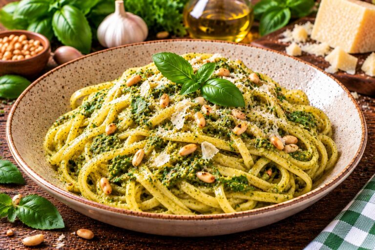 Linguine al Pesto