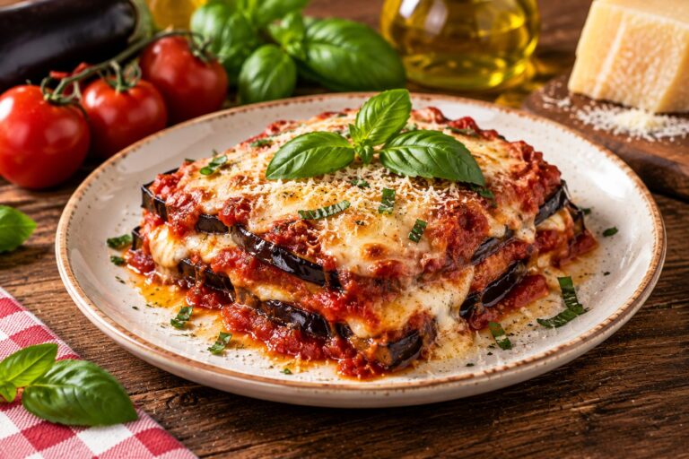 Parmigiana de berenjena