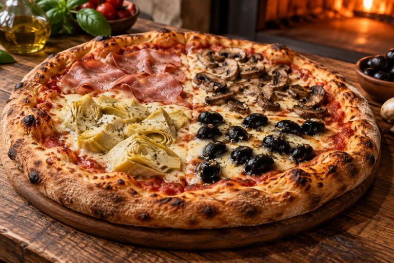 Pizza Cuatro Estaciones
