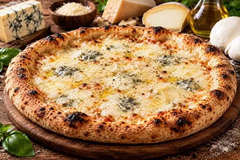 Pizza Cuatro Quesos