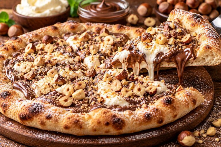 Pizza Dolce alla Nocciola