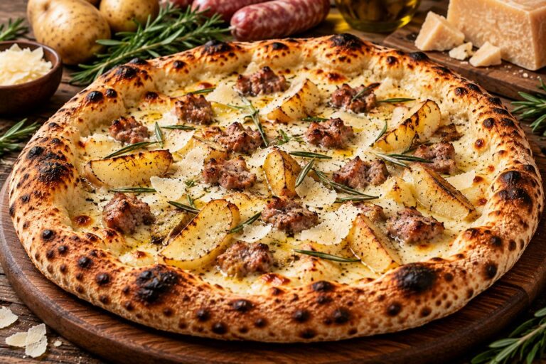 Pizza Salsiccia e Patate